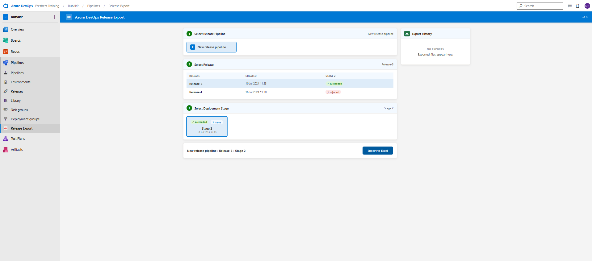 Three-Step Workflow